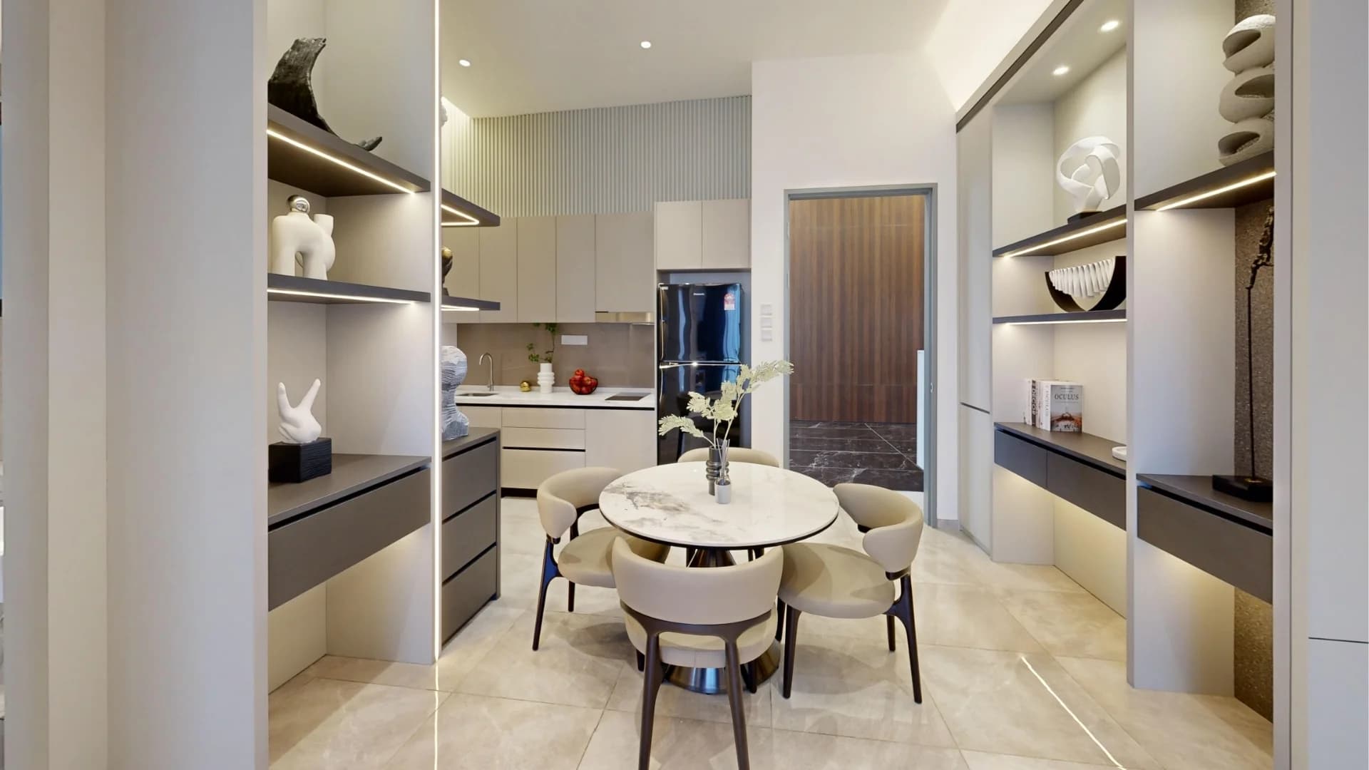 Type A — dining and kitchen